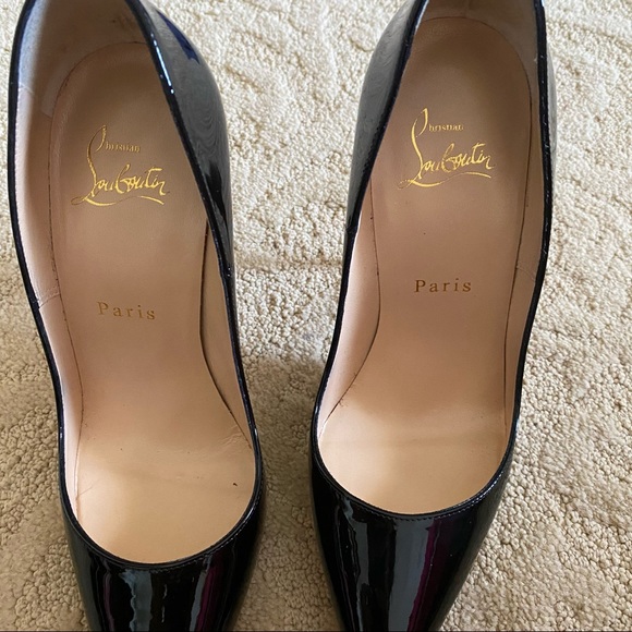 Christian Louboutin Patent Black So Kate 120 - Picture 3 of 8